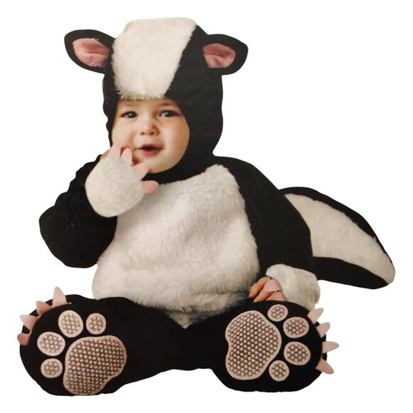 Celebrate Infant 0 to 6 Months Lil Stinker Complete Skunk Halloween Costume - Picture 1 of 8